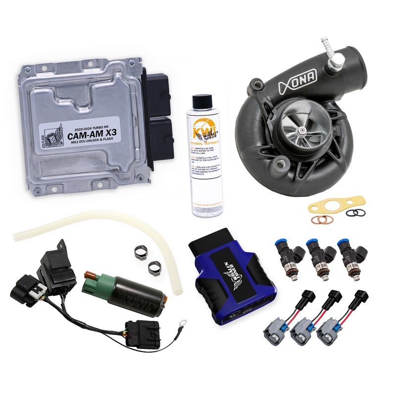 WSRD Green Turbocharger MG1 ECU Unlock & Flash | 2024-2025 Can-Am X3 Turbo RR (250-305HP)