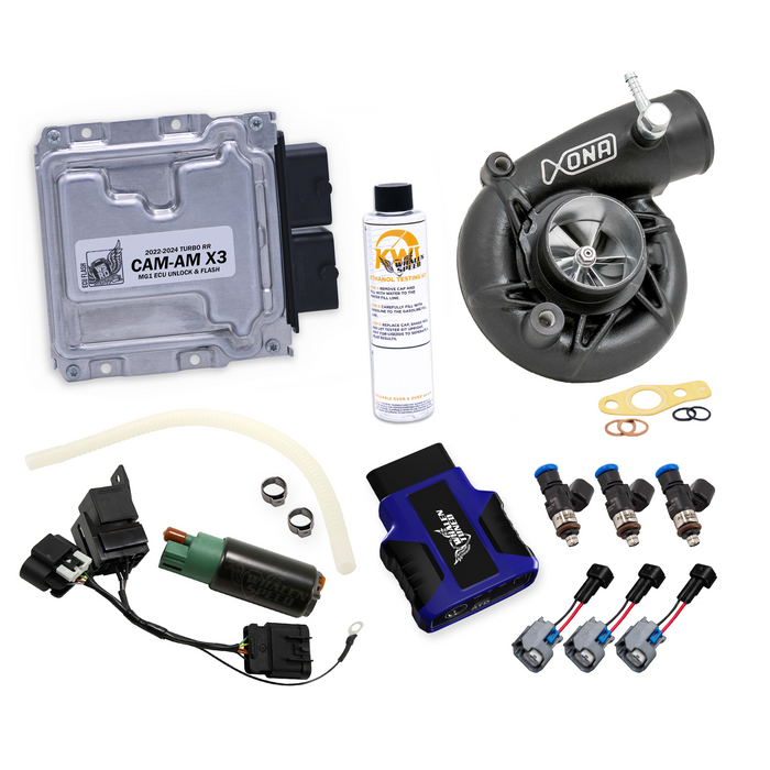 WSRD Green Turbocharger MG1 ECU Unlock & Flash | 2024-2025 Can-Am X3 Turbo RR (250-305HP)