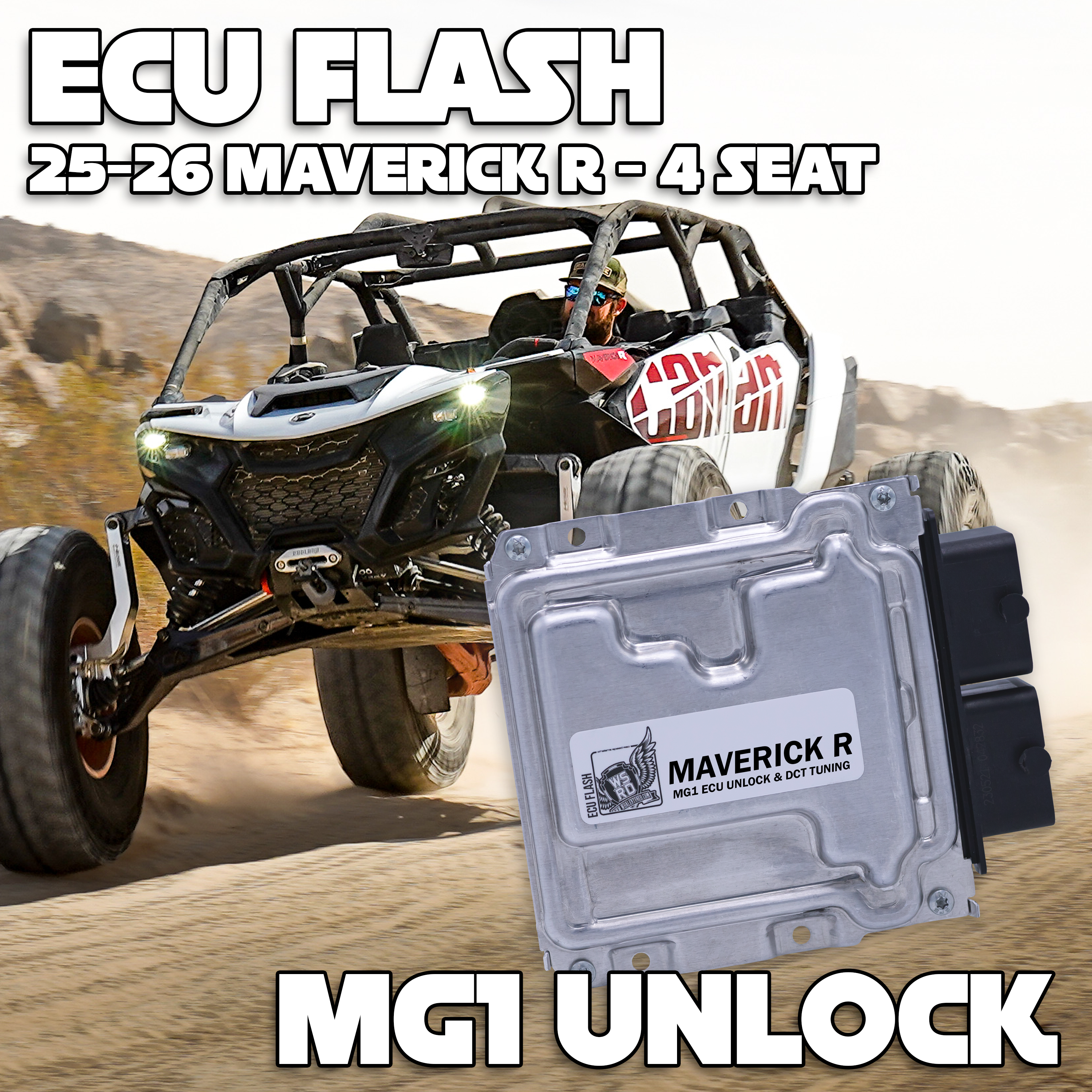 gear up max performance pre tuned ecu brixton 125 WSRD Stock Injector MG1 ECU Unlock & DCT Transmission Tuning | 2025-2026 Maverick R