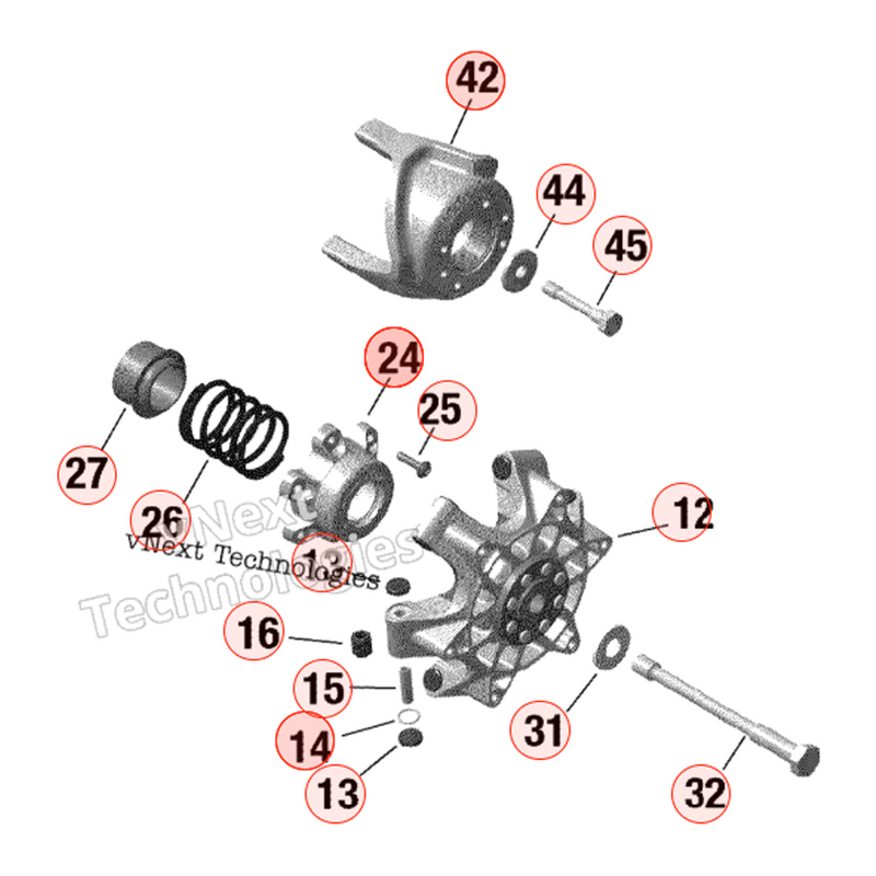 BRP QRS Clutch & Components | Can-Am X3