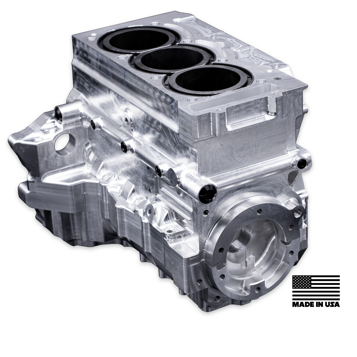 WSI Ghost Wet Deck Billet Engine Block | Can-Am X3 — Whalen's Speed R&D ...