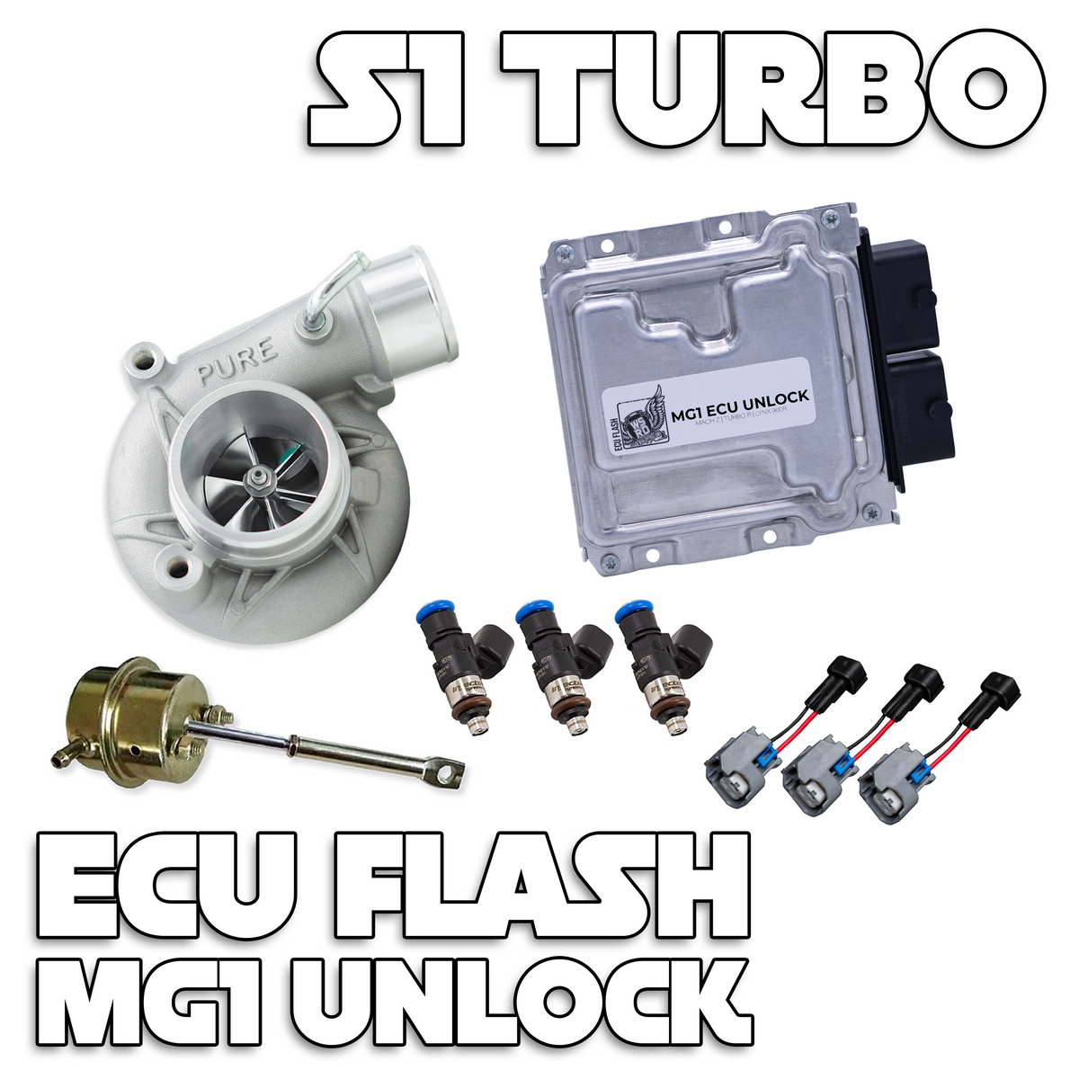 WSRD S1 Turbocharger Upgrade & MG1 ECU Unlock | 2022-2026 Ski-Doo