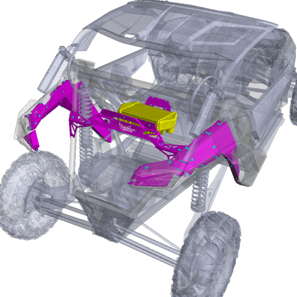 "Duner" Complete Bed Delete Kit