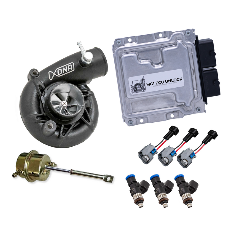 WSRD Green Turbocharger Upgrade & MG1 ECU Unlock | 2022-2026 Ski-Doo 900R (230-275HP)