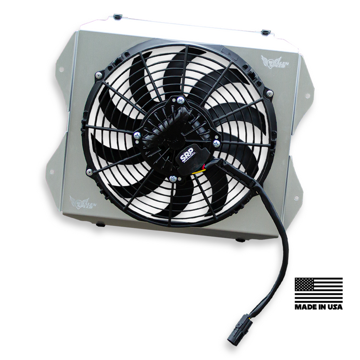 WSRD 10" Intercooler Fan Shroud & Fan Assembly | Can-Am X3