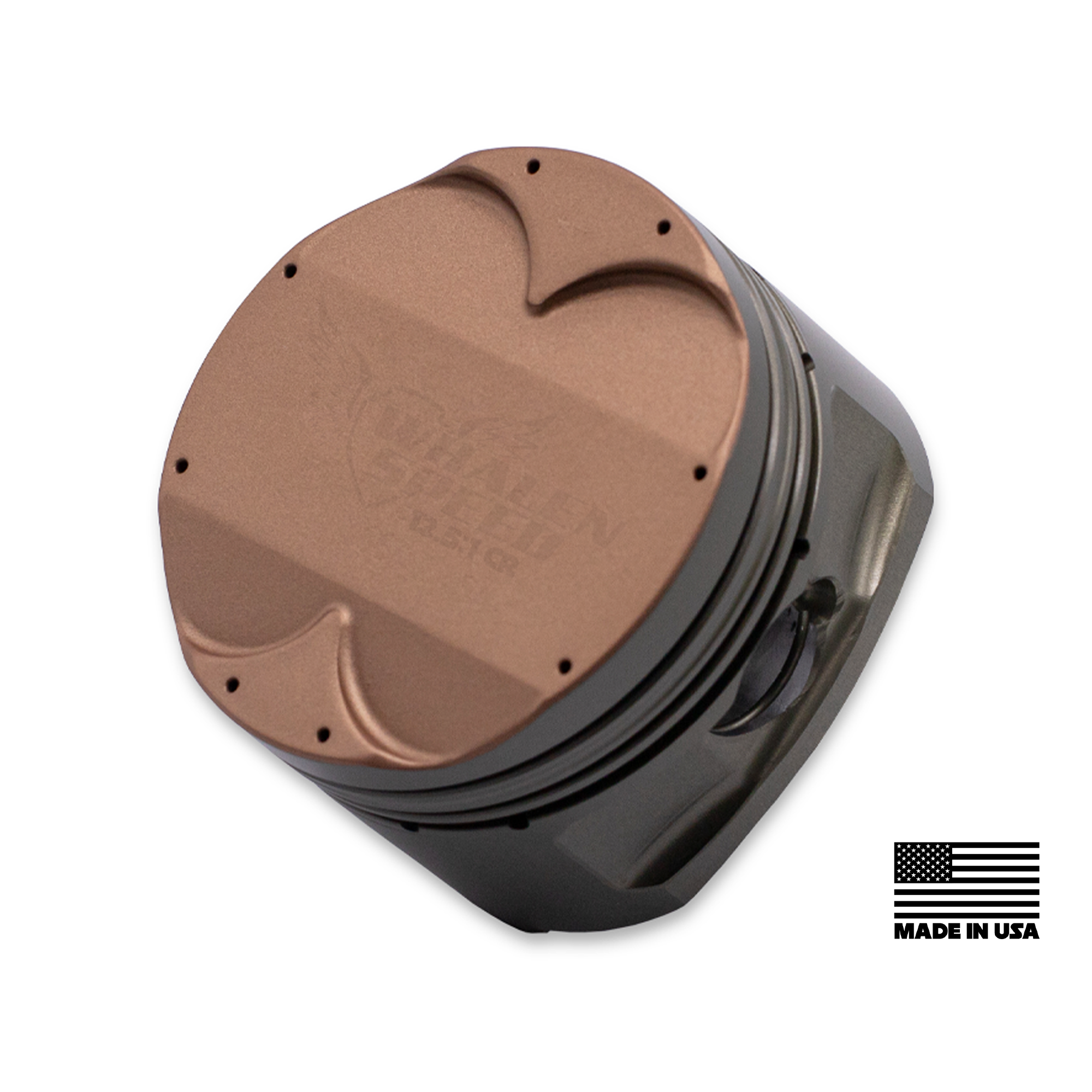 WSRD Ultimate High Compression HD Big Pin Piston Set - Methanol