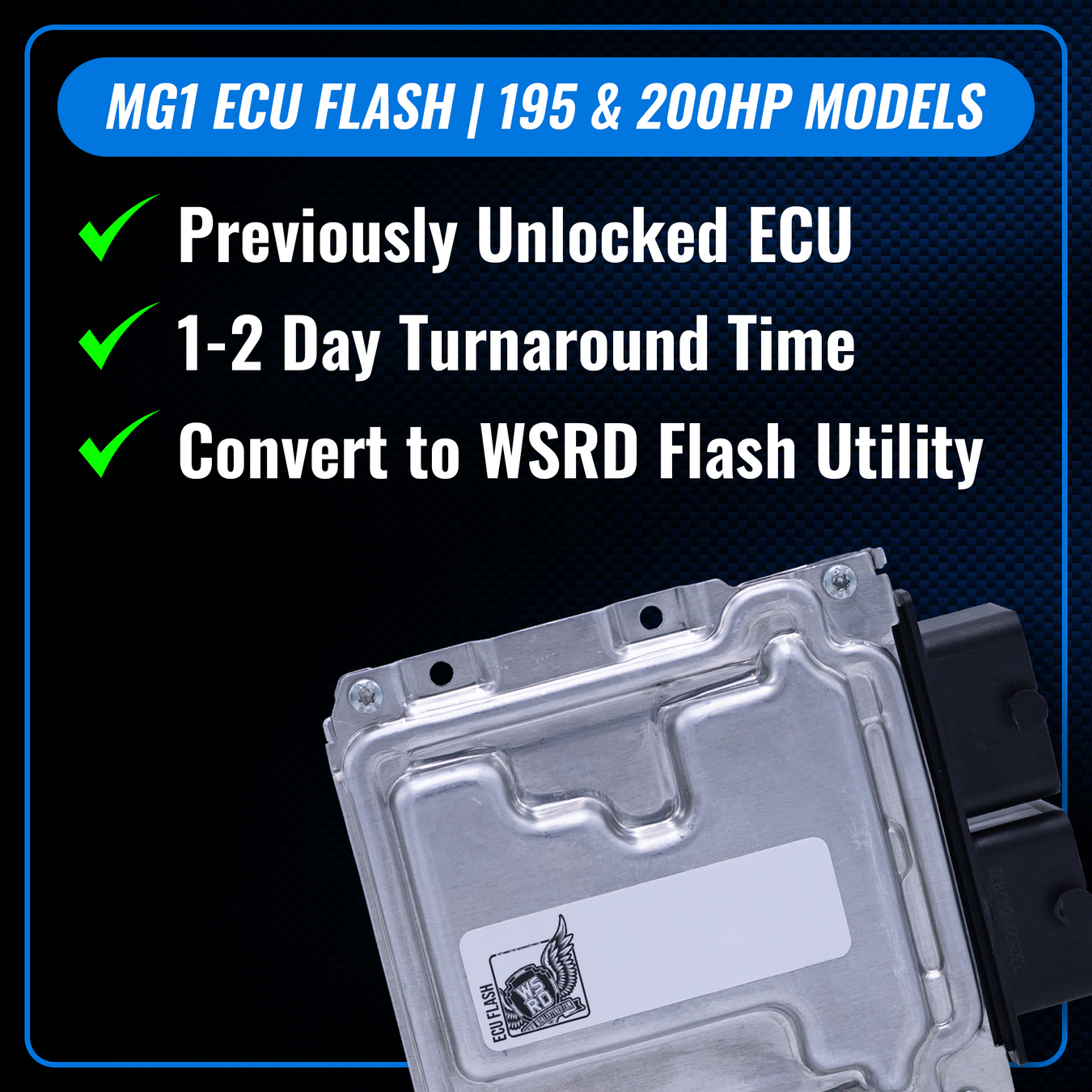 2021 195HP Turbo RR Models - S1 Turbo Packages & Products