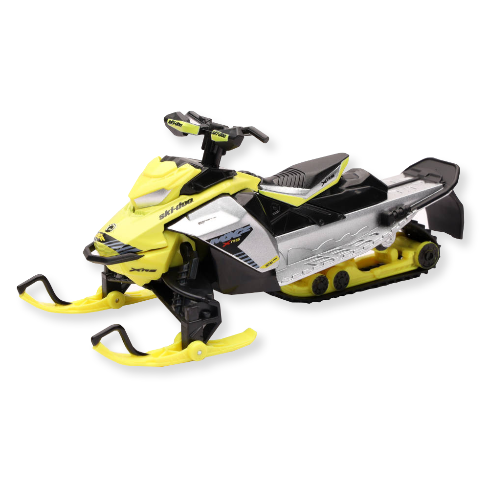 Ski-Doo 1:20 Scale Mini Die Cast Yellow MXZ XRS — Whalen's Speed