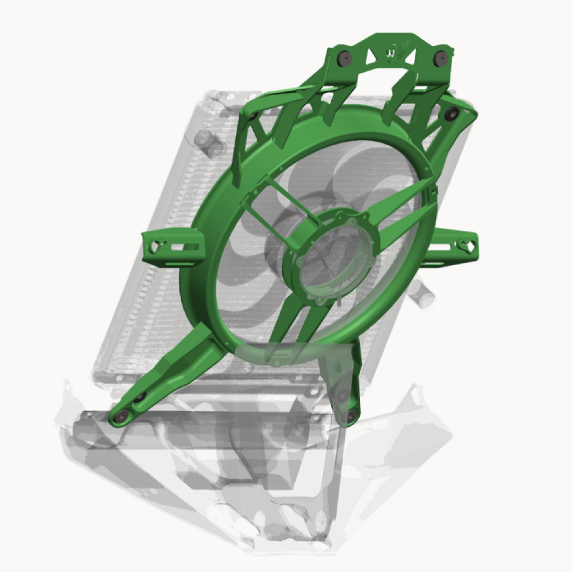 WSRD Billet Radiator Fan Shroud | Can-Am X3 — Whalen's Speed R&D ...