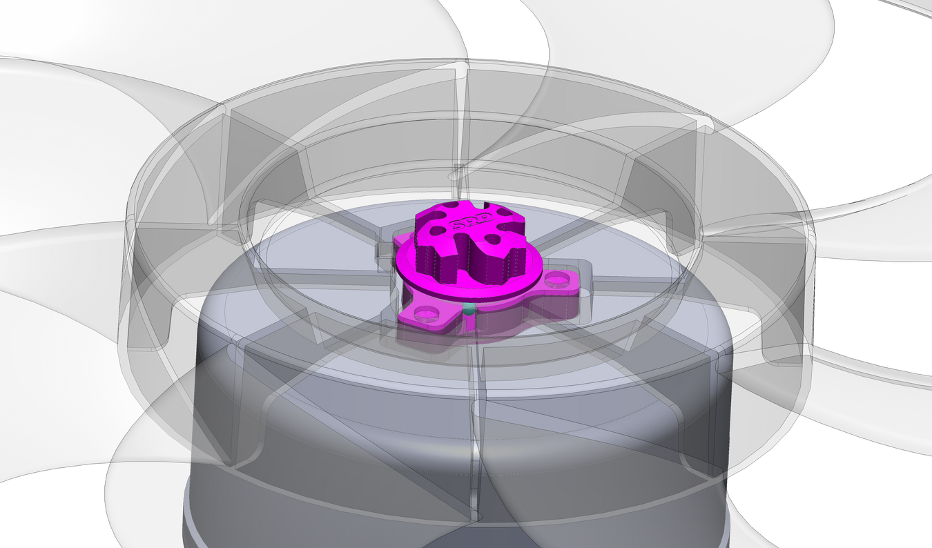 WSRD x SRP Brushless Radiator Fan Motor Upgrade Kit | Can-Am X3 ...