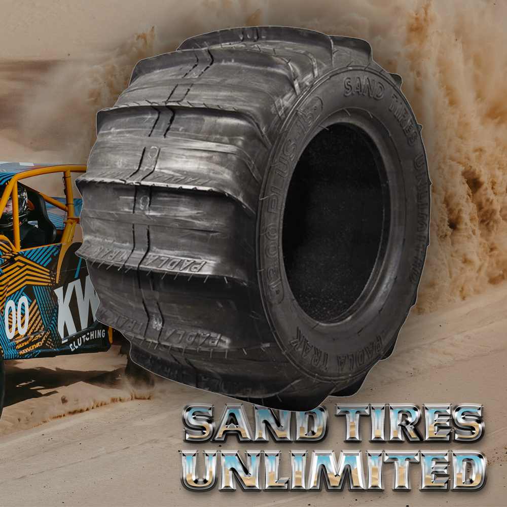 Sand Tires Unlimited Padla Trak 13.00 Plus Paddles — Whalen's Speed R&D