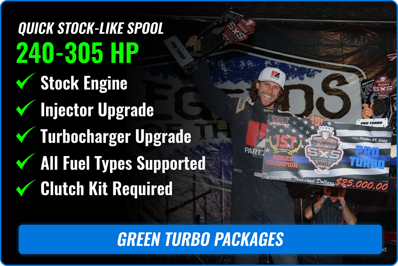 Green Turbo Packages & Products