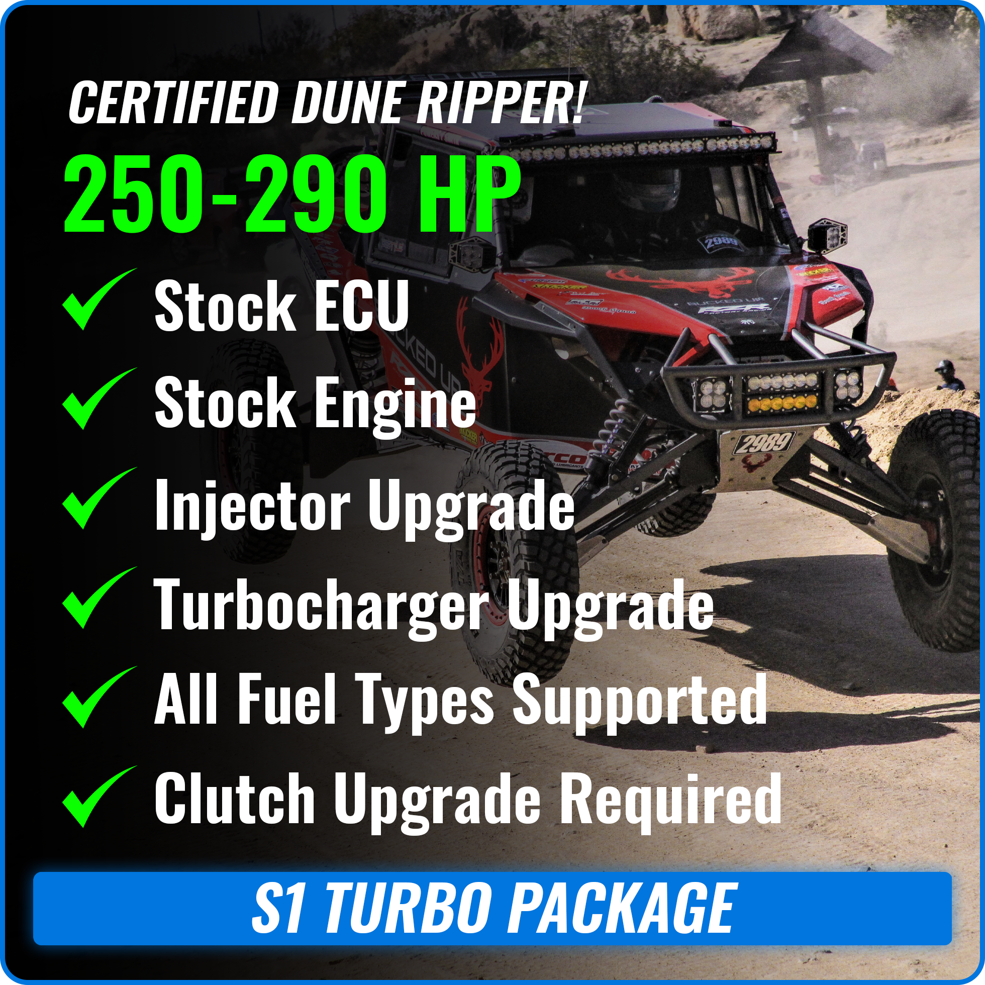 WSRD S1 Turbocharger Package | 2020-2026 Polaris RZR Pro XP, Turbo