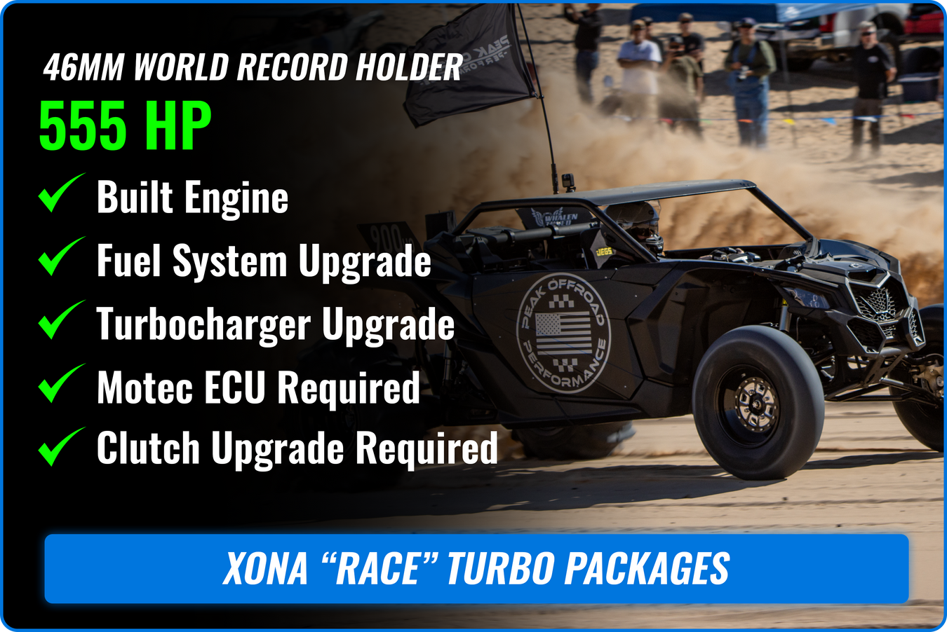 Xona 46mm Turbo Packages & Products