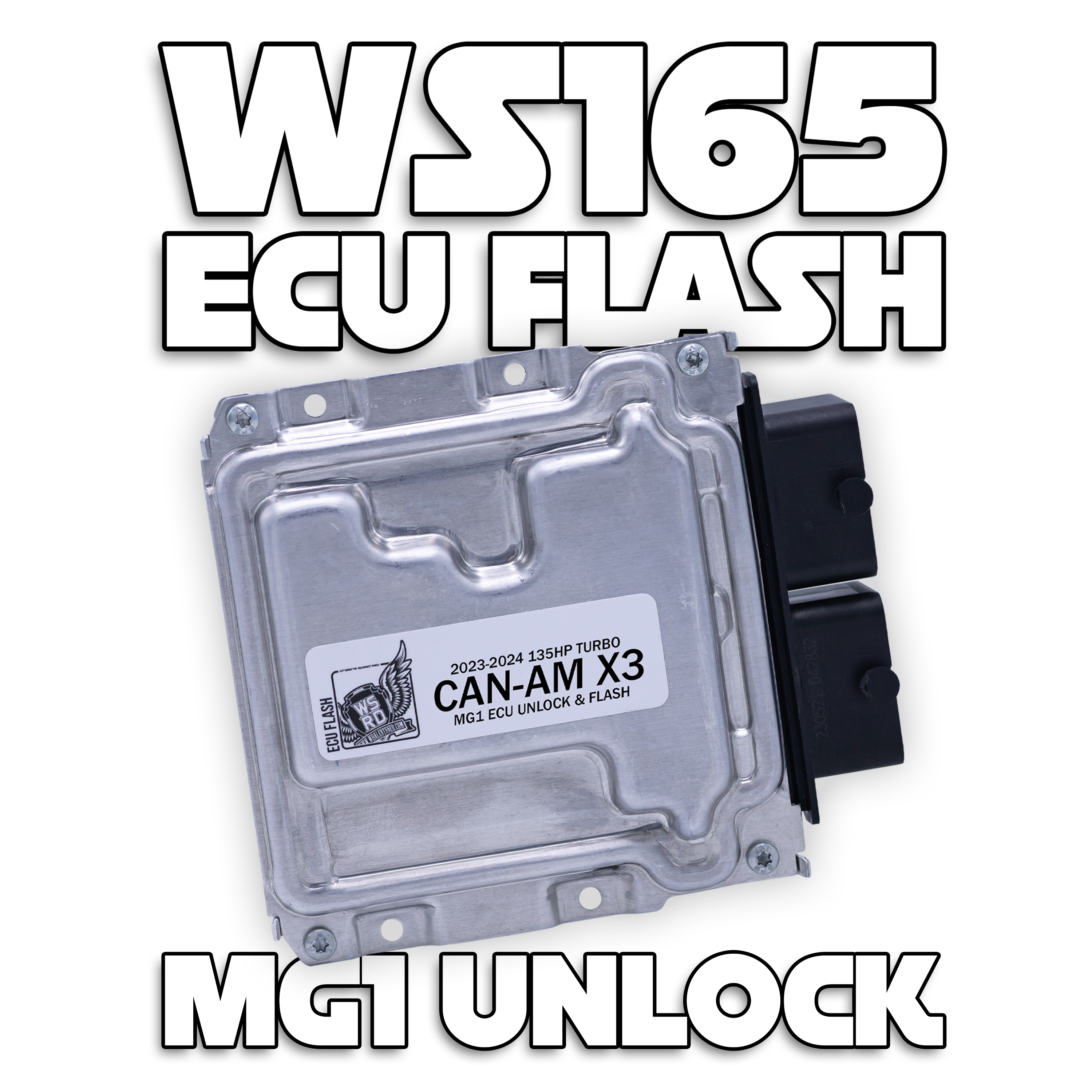 WSRD WS165 MG1 ECU Unlock & Flash | 2023-2026 Can-Am X3 135HP WSRD WS165 MG1 ECU Unlock & Flash | 2023-2026 Can-Am X3 135HP