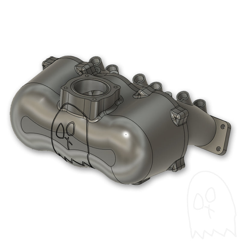 WSRD Ghost 6 Injector Billet Intake Manifold | 2017-2026 Can-Am X3