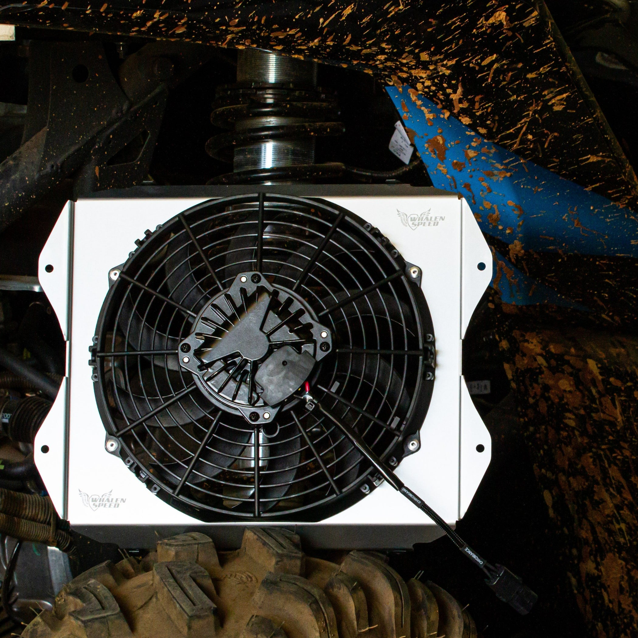 WSRD 10" Intercooler Fan Shroud & Fan Assembly CanAm X3 — Whalen's