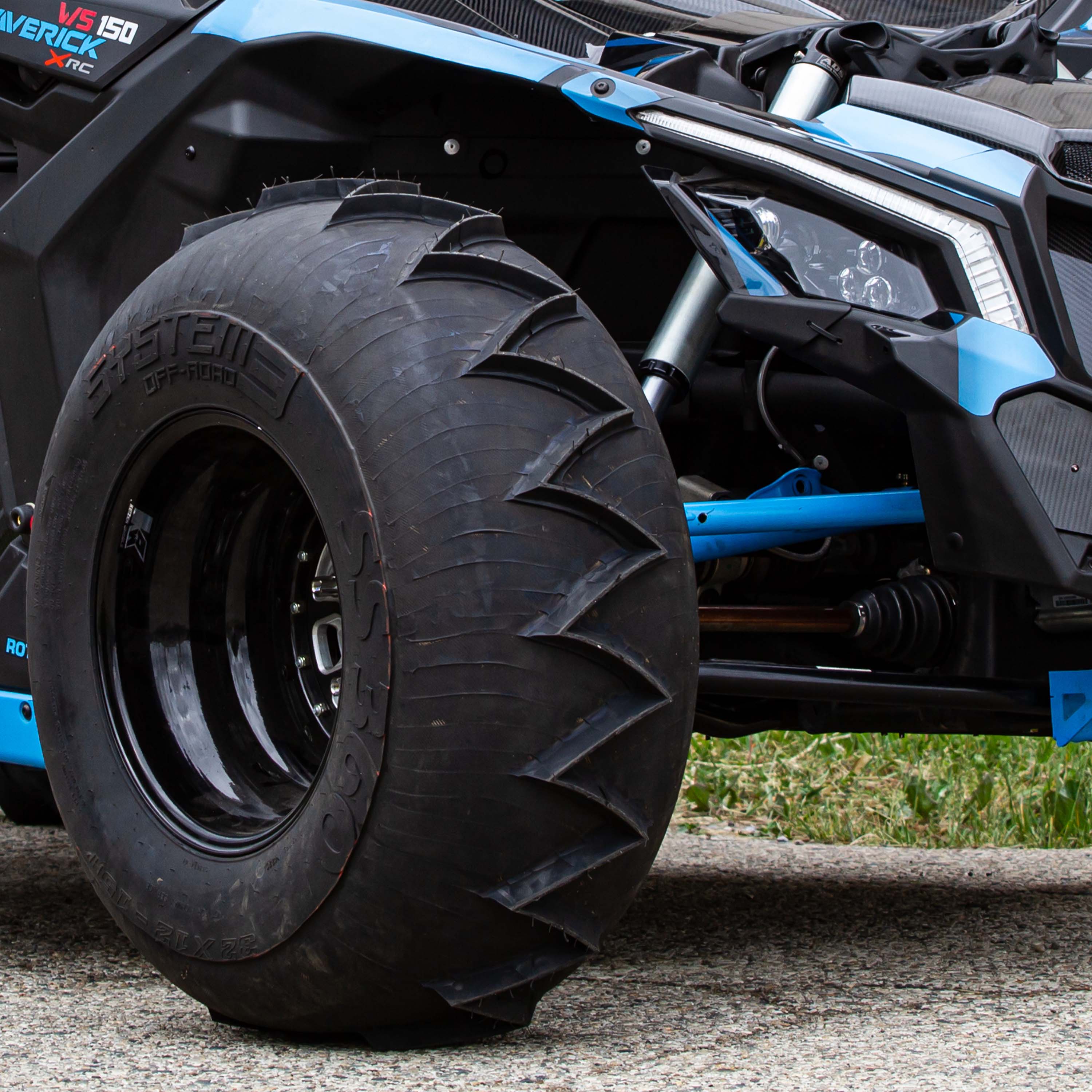 Sand Tires Unlimited & System 3 Paddles | Front — Whalen's Speed