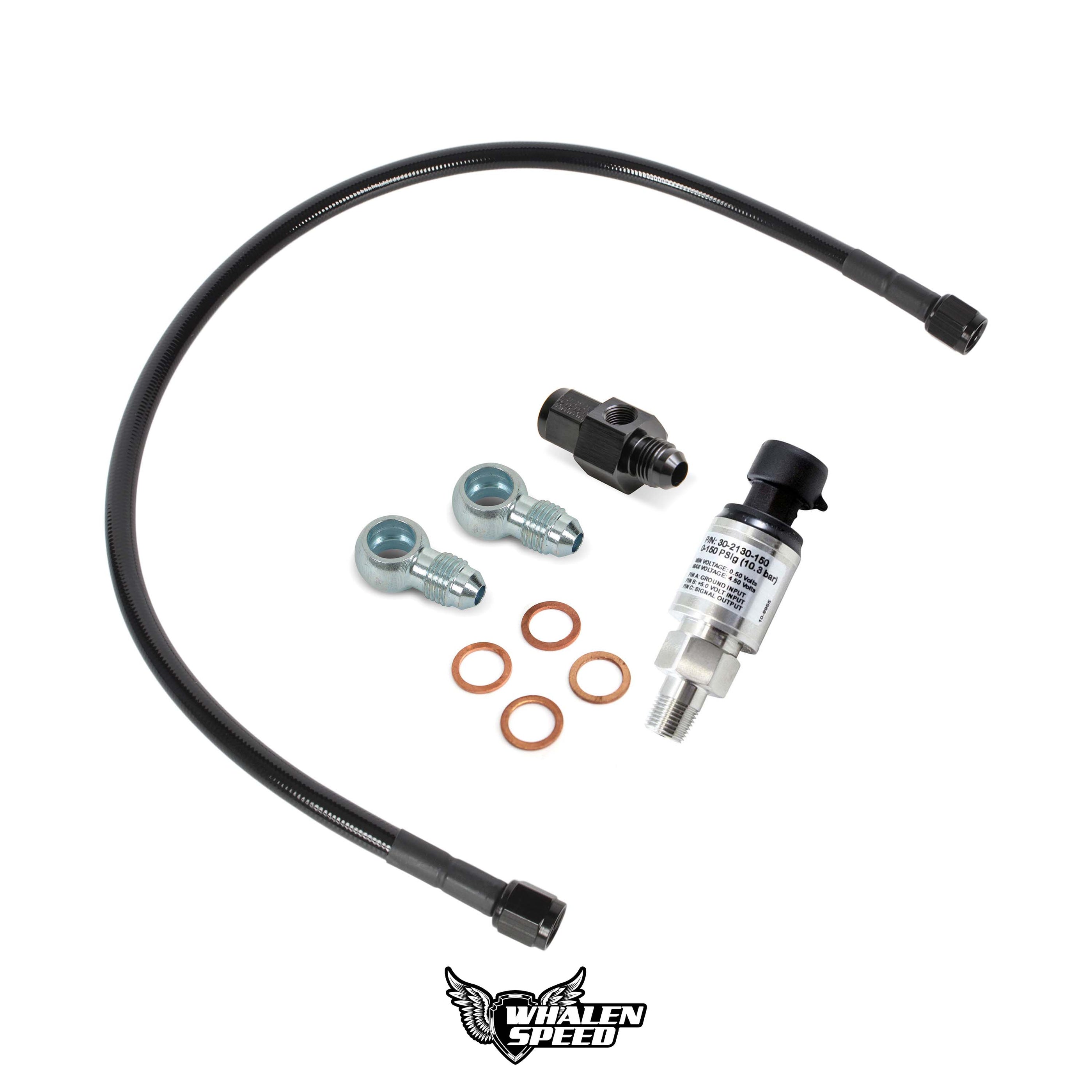 WSRD Motec M1 Oil Pressure Sensor & Line Kit CanAm X3 — Whalen's