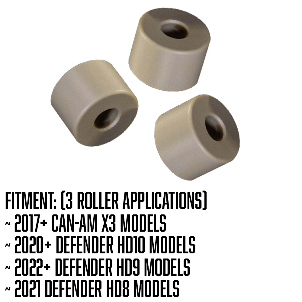 WSRD Secondary Roller Set | Can-Am X3 & Defender — Whalen's Speed